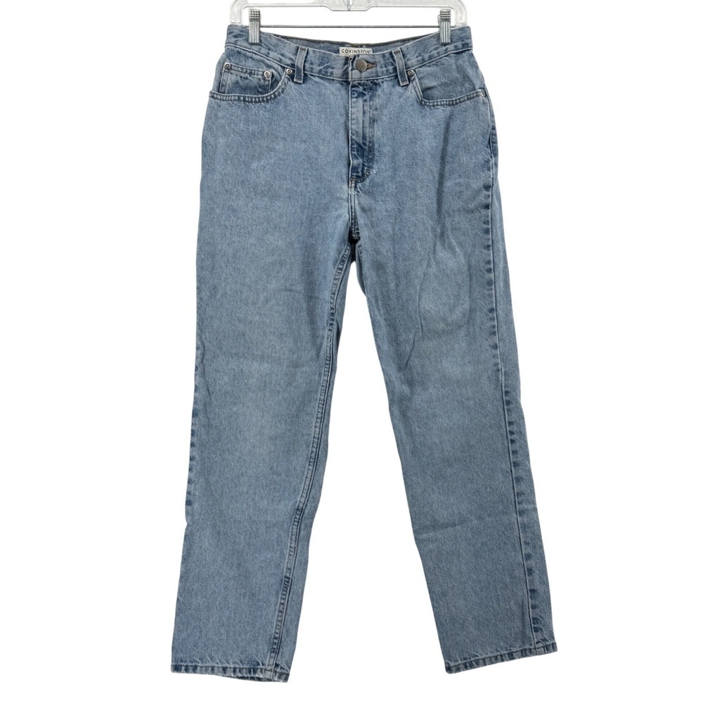 Covington High Rise Straight Mom Jeans Comfort Everyday Casual Womens Size 12S